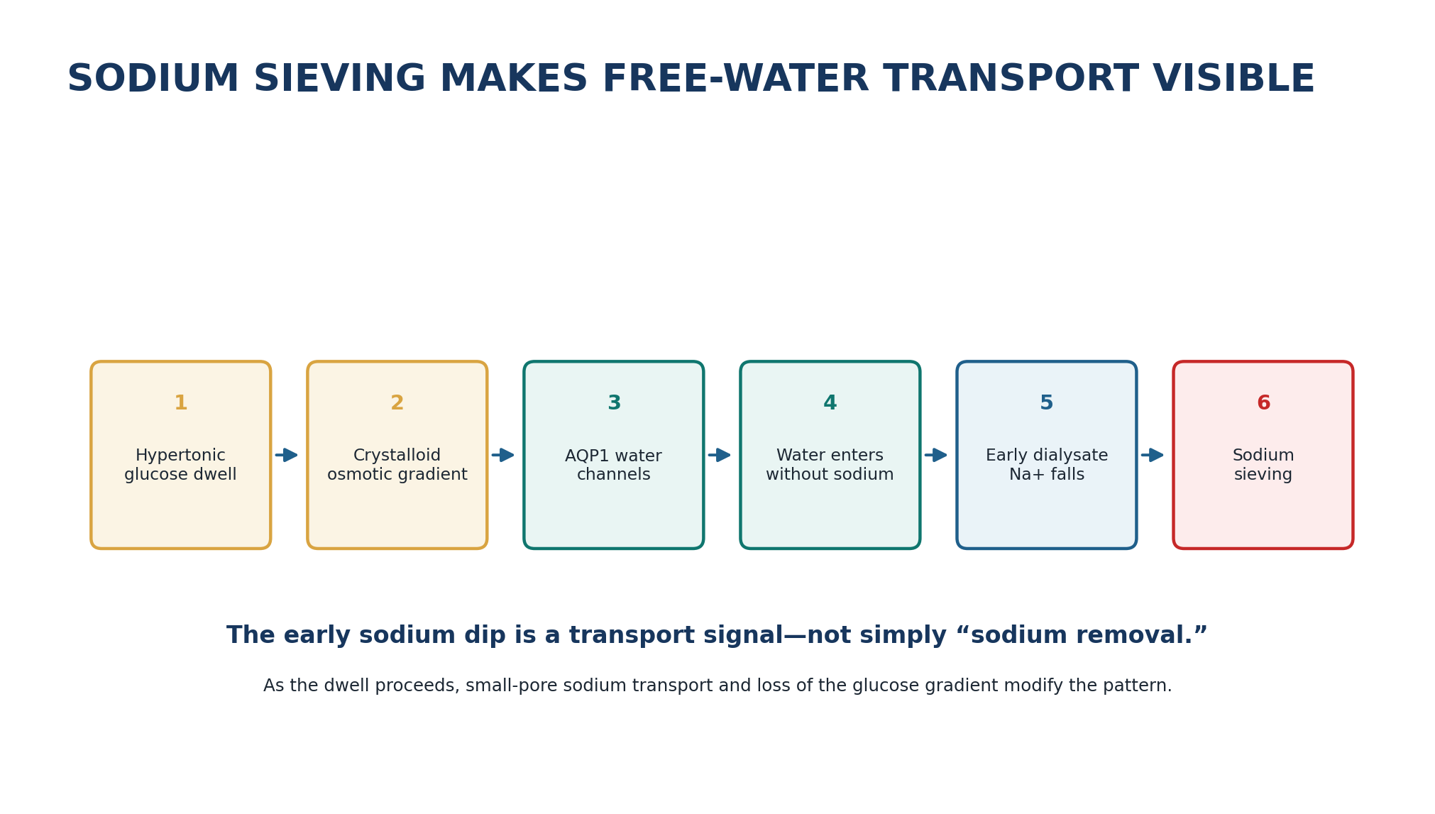 Figure 1.3 - Sodium sieving.