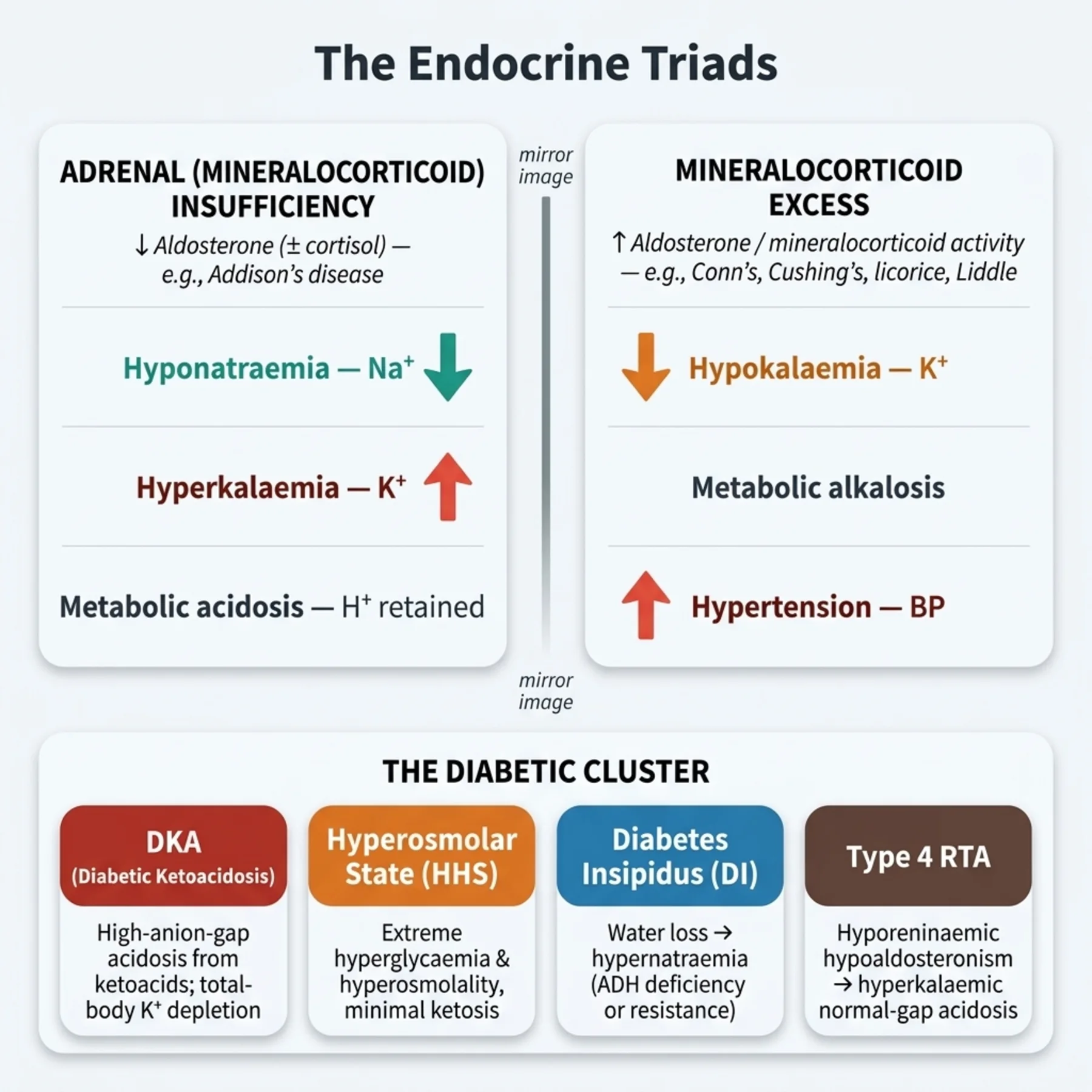 Figure 15.2 - The Endocrine Triads