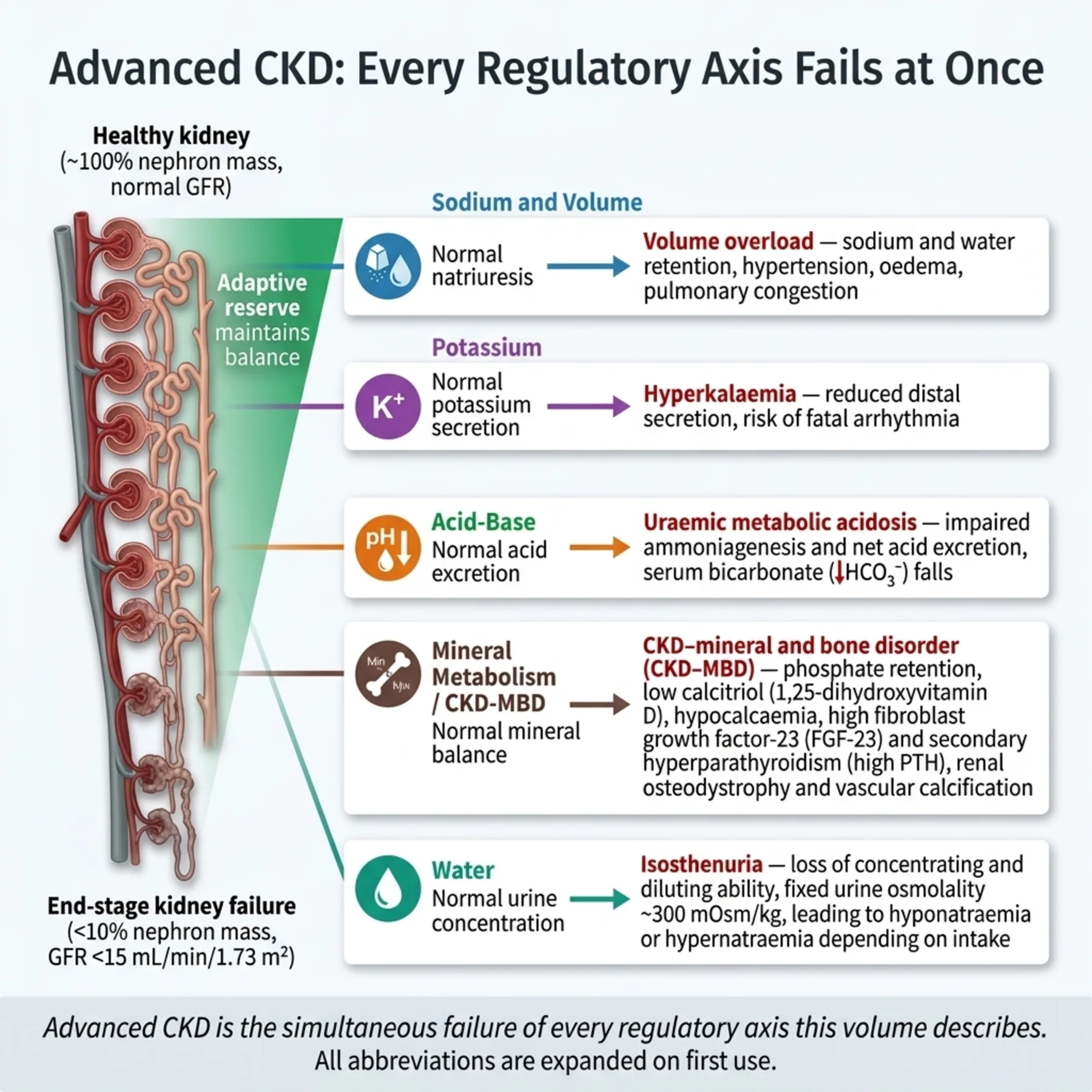 Figure 16.1 - Advanced CKD - Every Regulatory Axis Fails at Once