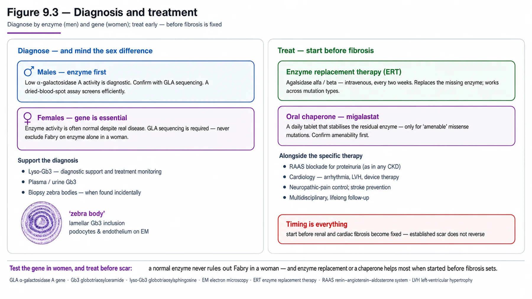 Figure 9.3 - Diagnosis and treatment