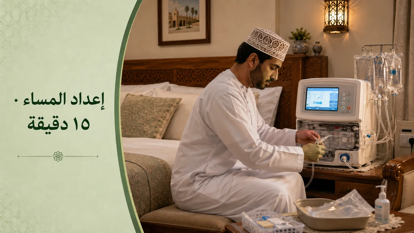 إعدادُ المساء — ١٥ دقيقة
