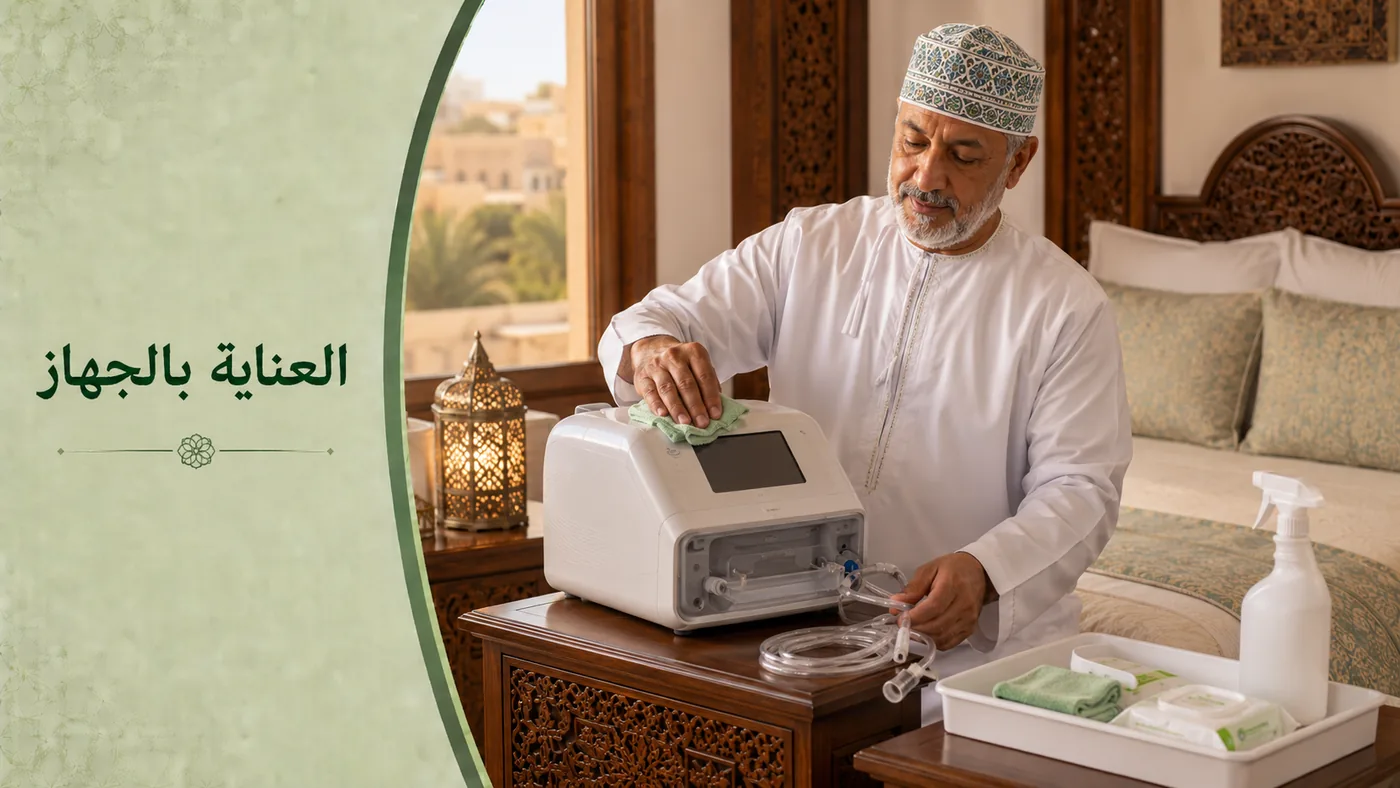 العنايةُ اليَوميَّة بالجهاز