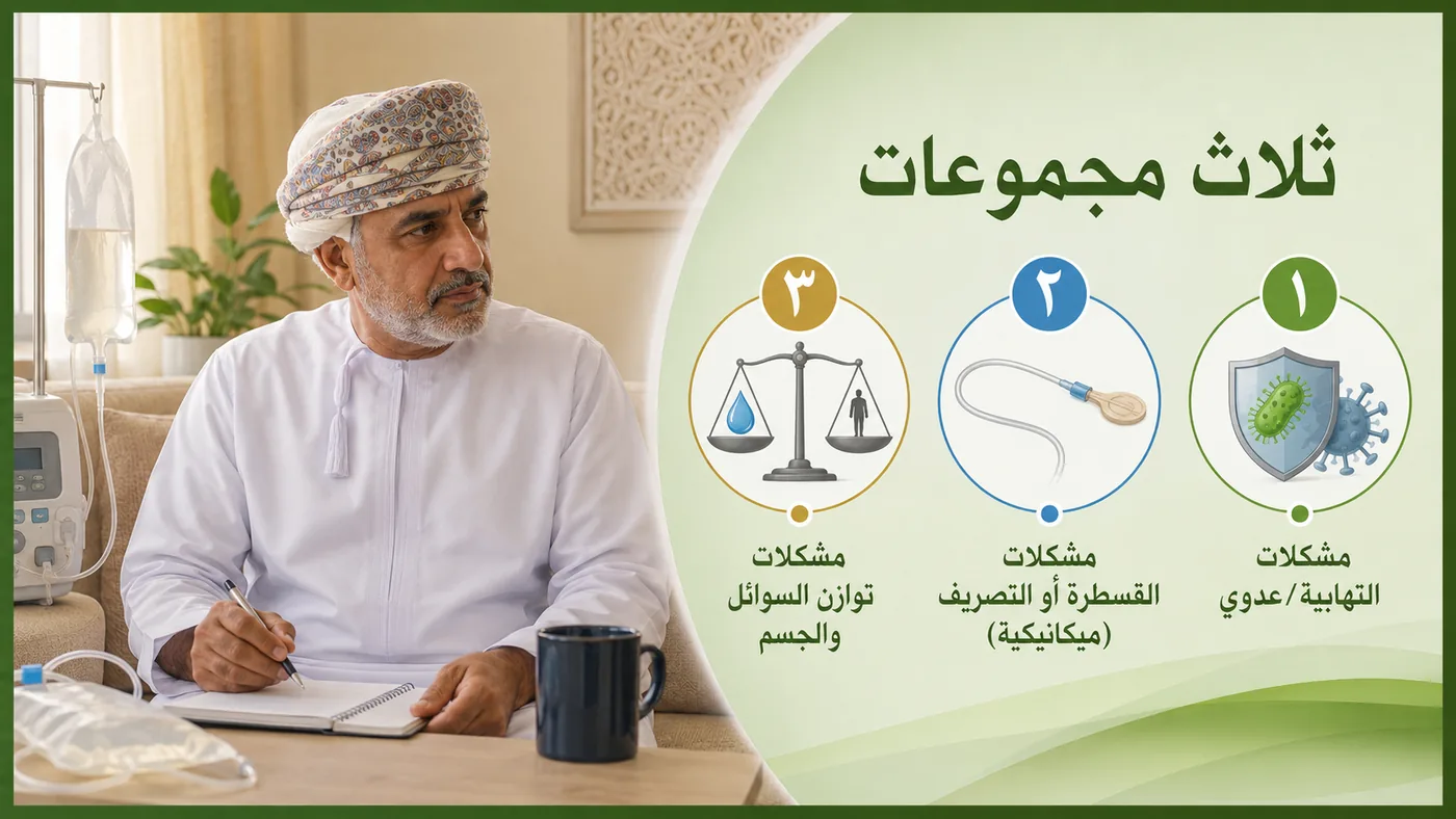 ثلاثُ مَجموعاتٍ من المضاعفات