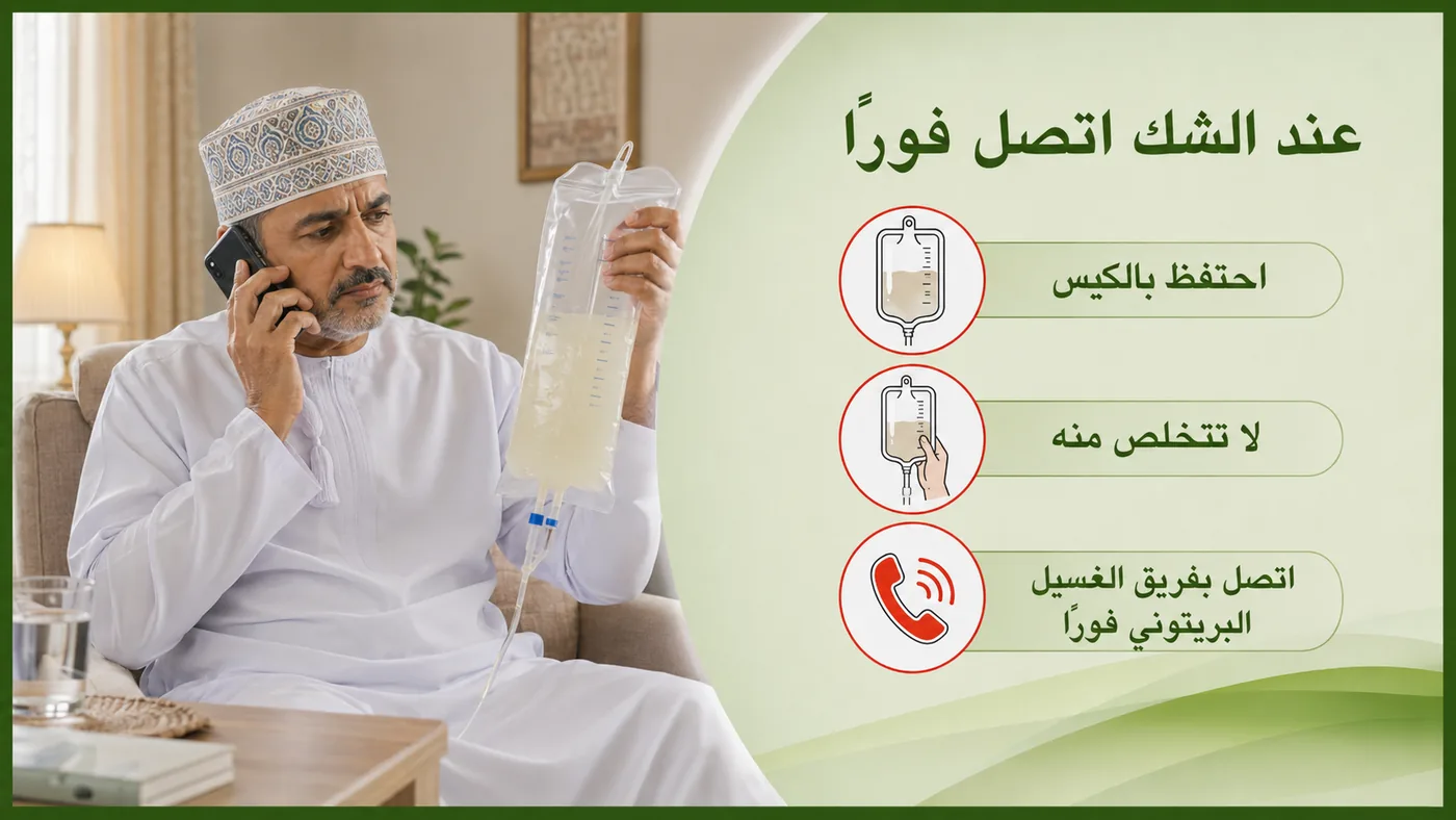 ماذا تَفعل عند الشَكِّ بالتهاب البِريتون؟