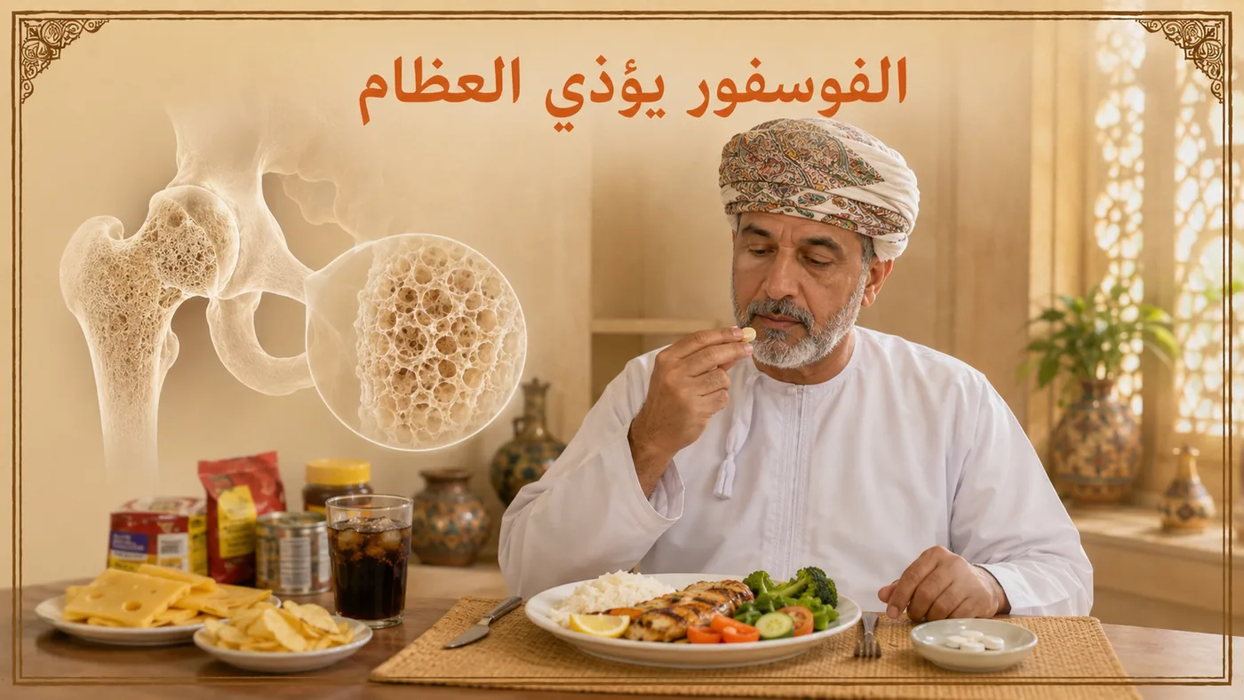 الفوسفور — يُؤذي عِظامَك ببُطء