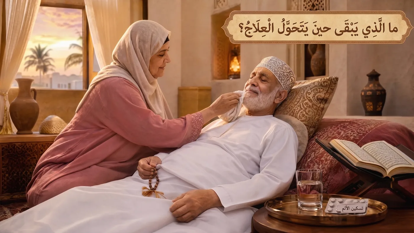 ما الَّذي يَبقى حينَ يَتَحَوَّلُ العِلاج؟